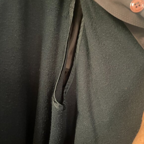 Vintage American Bazaar Women's Brown Trench Coat 12p Removable Lining - Picture 7 of 13